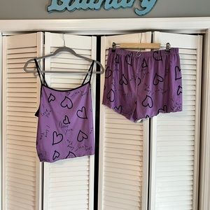 Pajama Shorts‎ Set SZ 2XL NEW